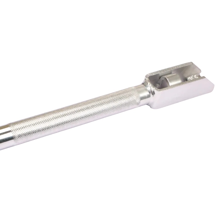 Car hauler tapered and angled truck winch bar