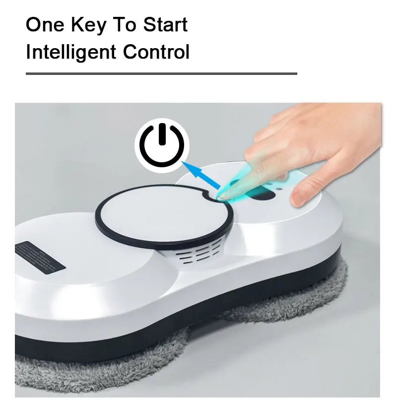 Automatic Electric Window  Cleaning Robot Cleaner Free hands Professional Glass Cleaner with water Spray Robot Vacuum