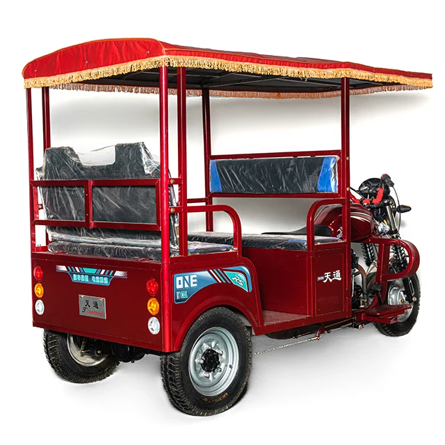 New design e tuk tuk electric passenger tricycle Adult Electric Auto Rickshaw