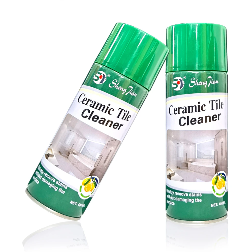 Portable Disposable Ceramic Tile Cleaner in Liquid Spray Effective for Marble Tiles and Bathroom Cleaning Detergent Flooring