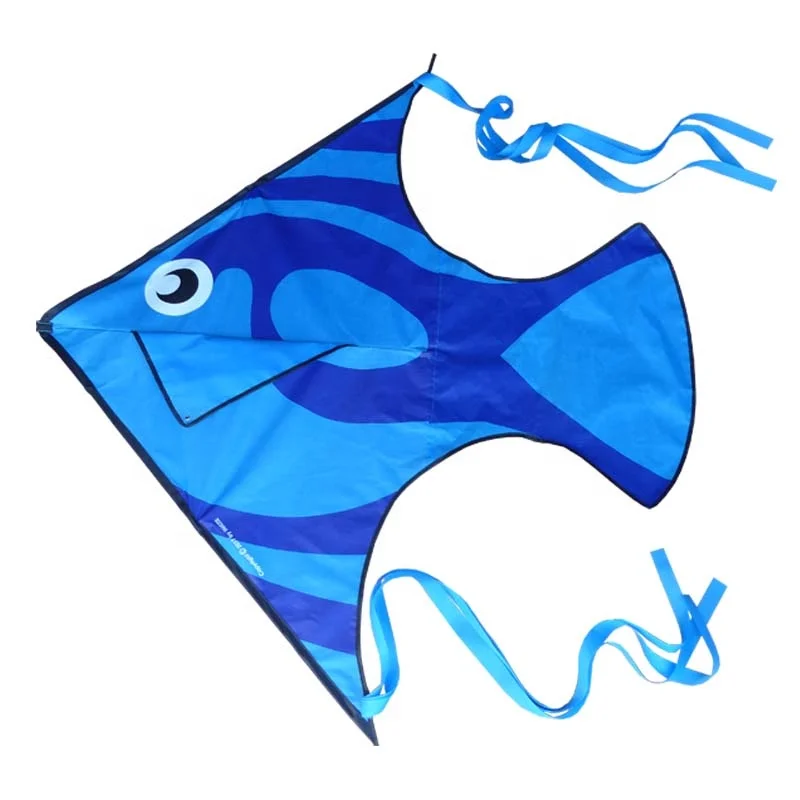 popular easy flying customized animal kite / fish kite from weifang kite factory