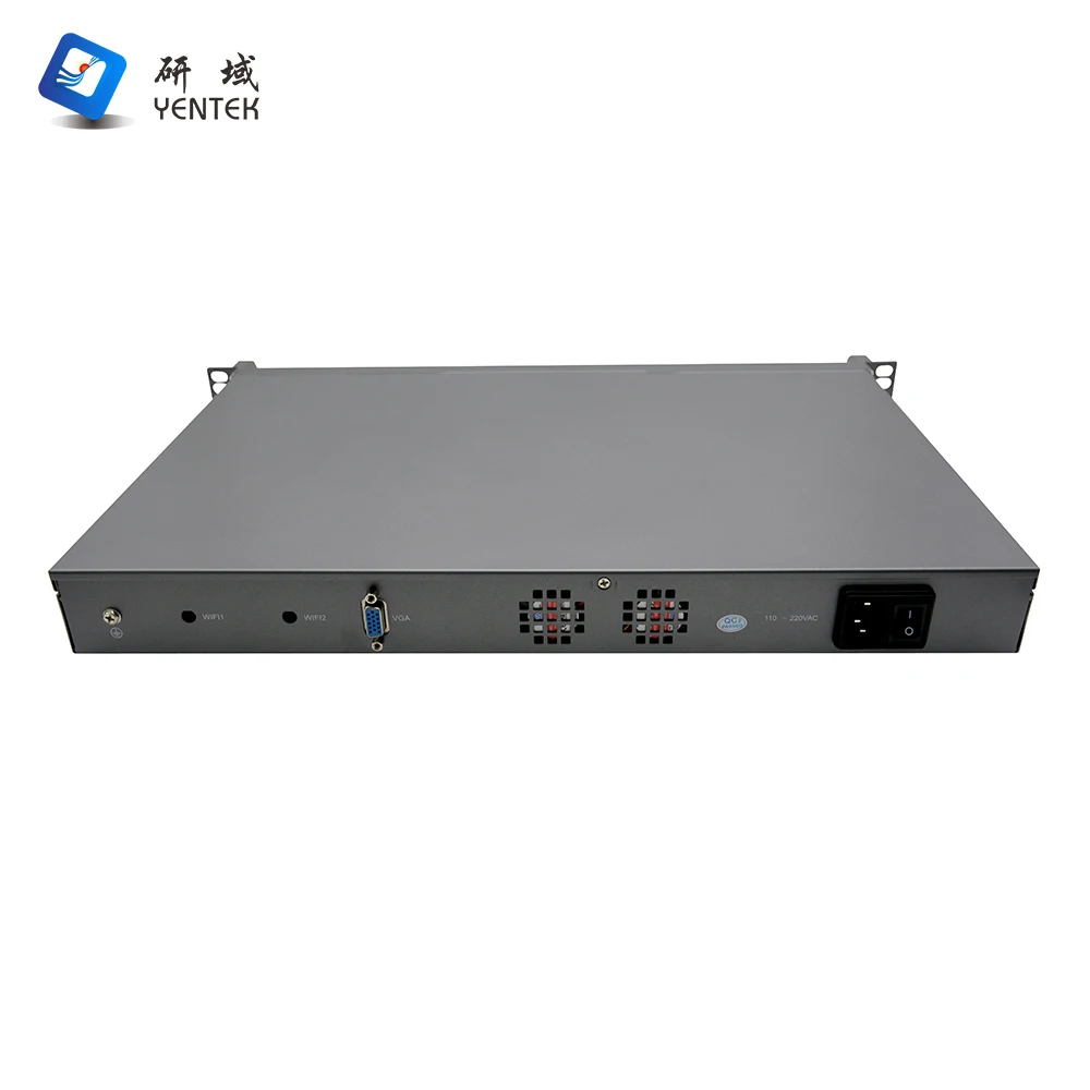 Фабричный межсетевой экран pfsense intel J4125 J6412 DDR3 MSATA VGA win7 10 linux ubuntu Mini PCIE 6 LAN 1u серверный брандмауэр маршрутизатор ПК