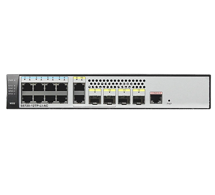Model S5720-12TP-LI-AC 8-port full gigabit electric 4 gigabit optical two-layer network management Ethernet switch