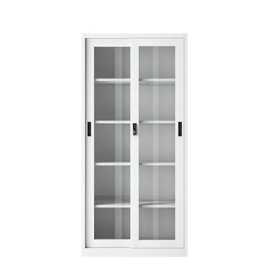 Office Furniture KD Structure Cabinet File Cabinet Cupboard 2 Door Steel Cabinet