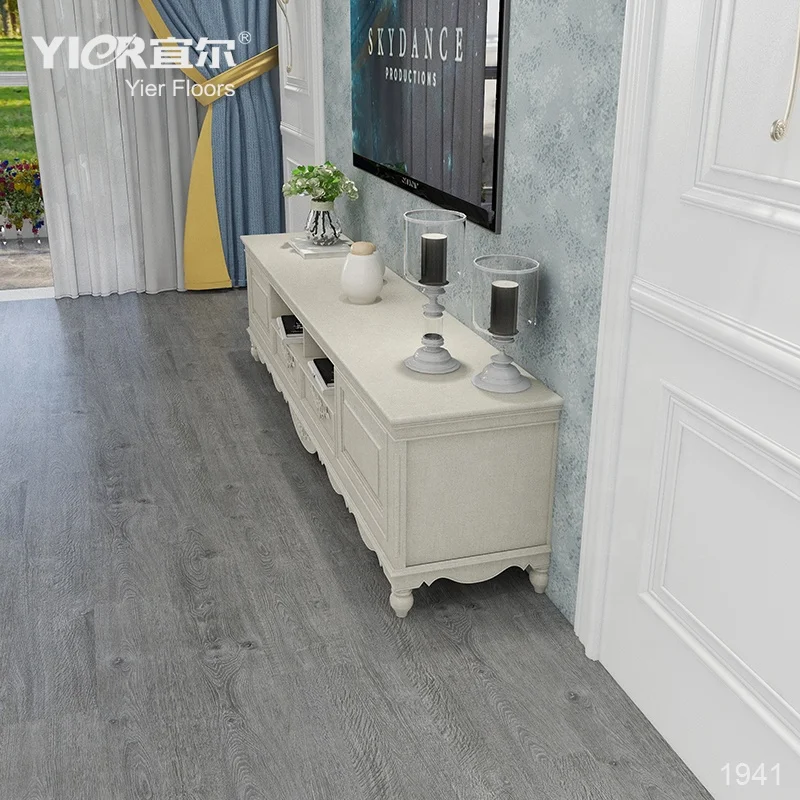 Factory Direct Sale soundproof 100% Waterproof Piso Vinilico Click flooring lvt spc flooring 5mm 6mm7mm 8mm