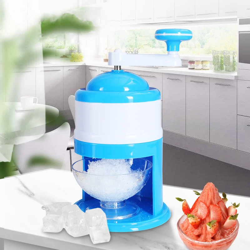 
Ice Shaver and Snow Cone Machine Premium Portable Ice Crusher and Shaved Ice Machine 