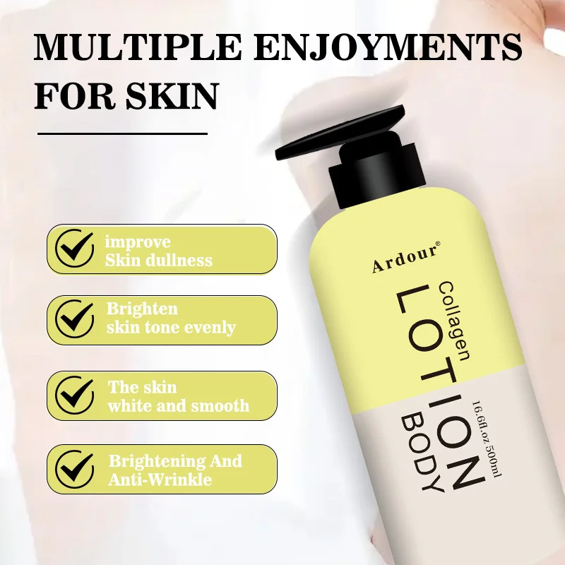 Ready To Ship Collagen Body Care Lotion Skin Care Hydrating Perfume Body Cream Butter Lightening Whitening Moisturizing