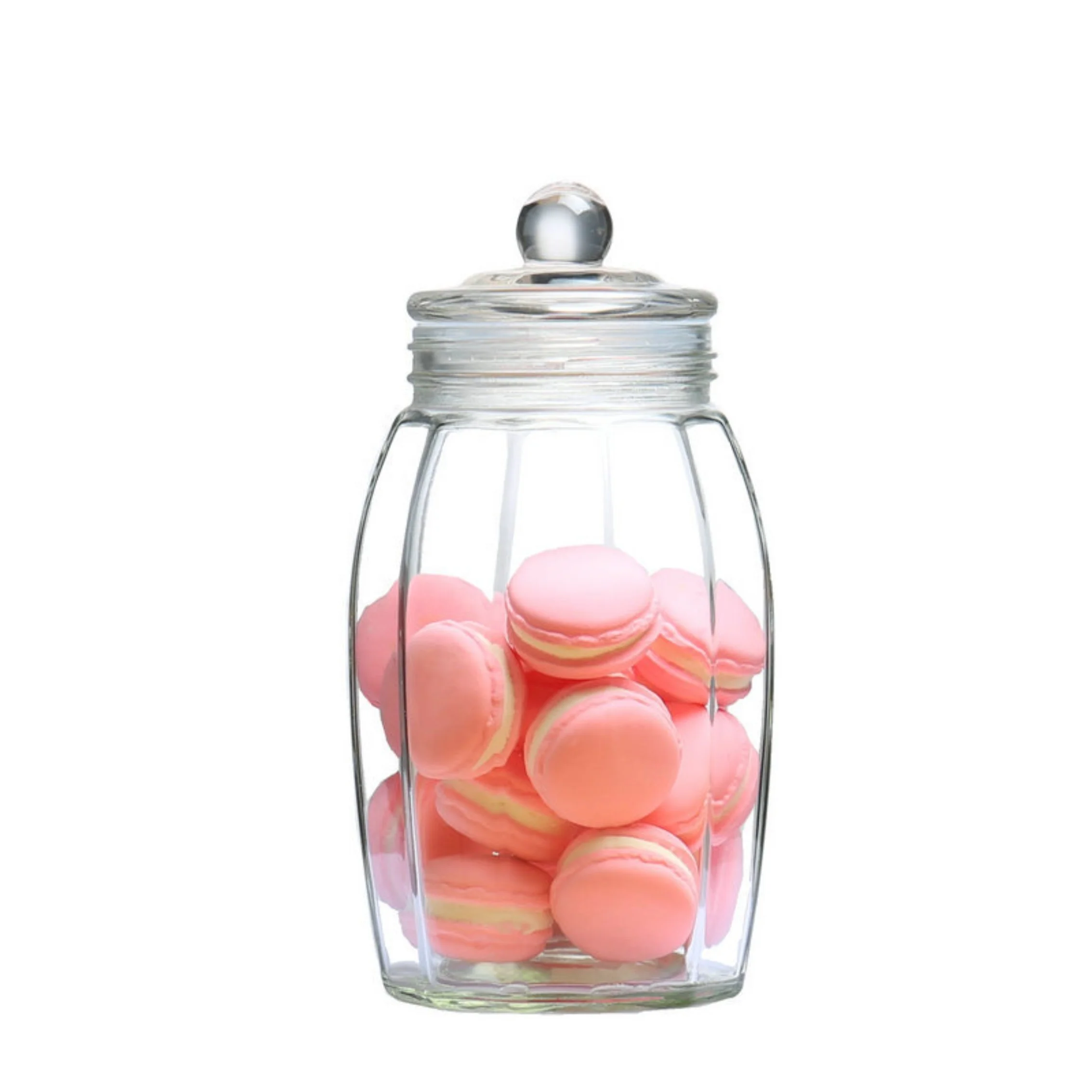 
Glass airtight jars grain vacuum snacks dried storage jars moisture-proof food storage jars 