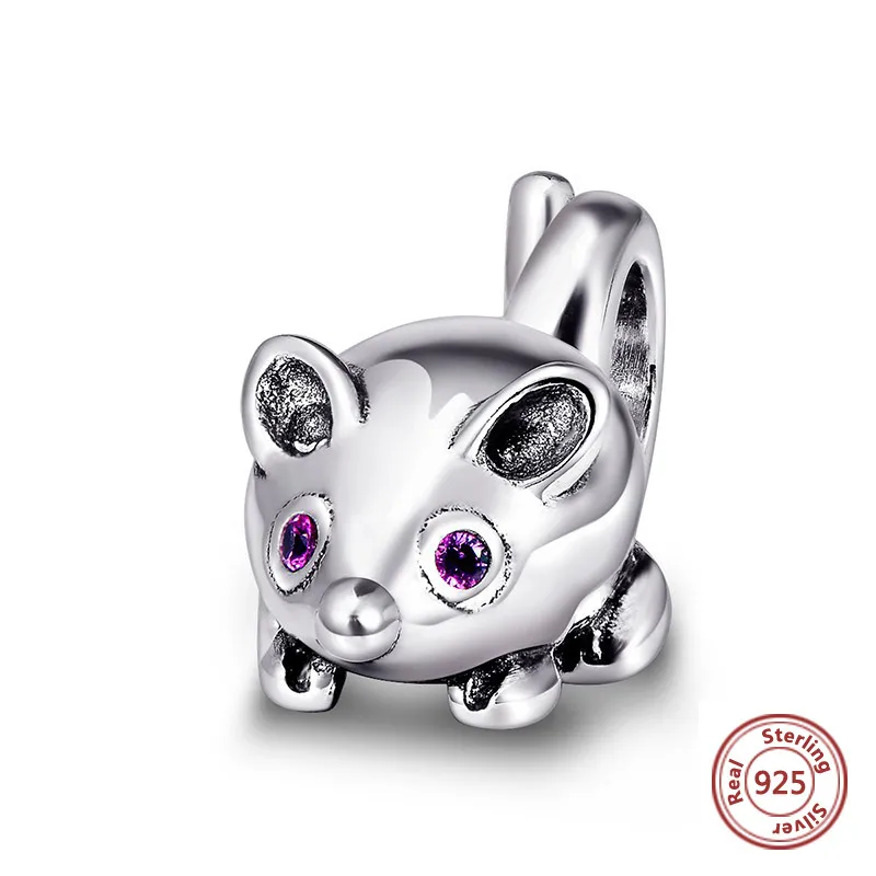 factory wholesale cute 925 sterling silver charms for bracelet making