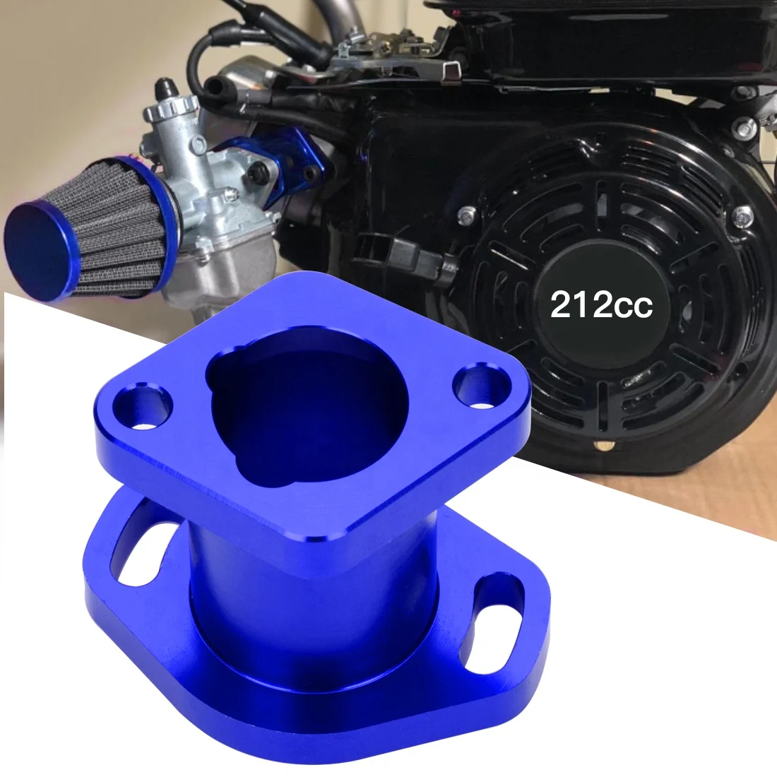 Впускная труба HIAORS для Predator 212cc GX160 GX200 6.5HP OHV 196cc Клон двигателя мини-карта