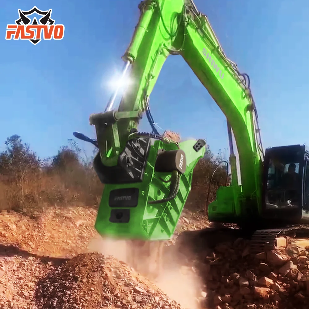 FASTVO  China Made Hot Sale Excavator Bucket Crusher