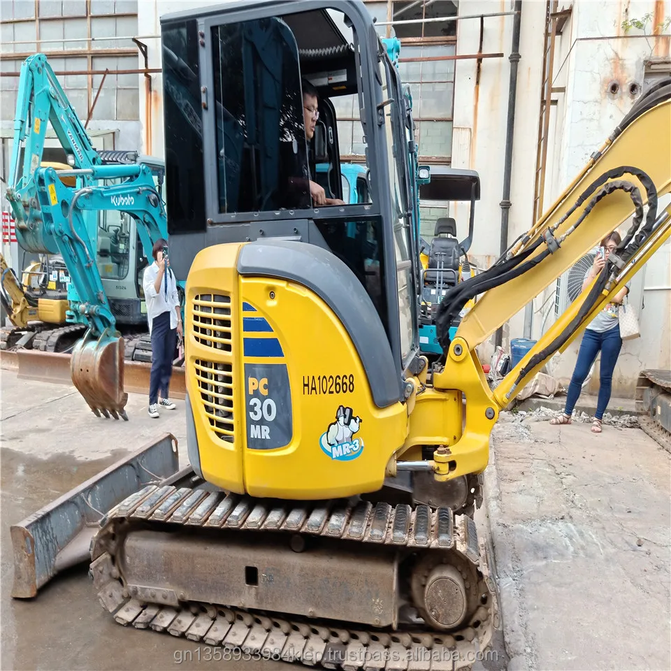 
Japan used Komatsu PC30MR 3ton excavators second hand pc30mr komatsu pc01/pc18/pc35 1ton 3ton mini excavator/digger 