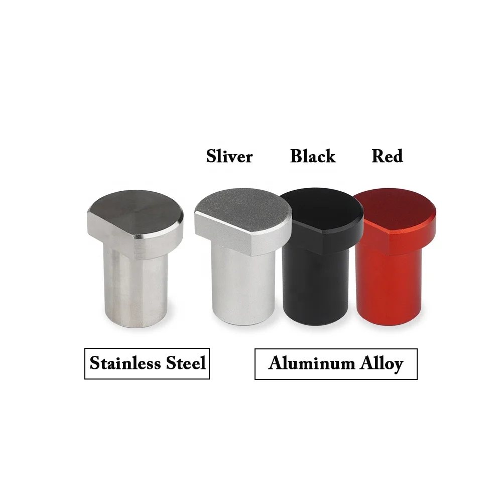 Aluminum Tenon Dowel Pin Workbench Stopper Peg Brake Stops Table Clamp for 19/20mm Dog Hole