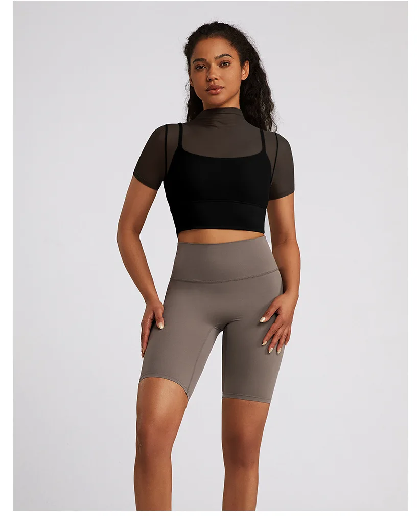 Hot Sale Women Crop Top Fitness Custom Logo Women Yoga Bra Top Active Wear Private Label Sports Fitness Yoga Bra