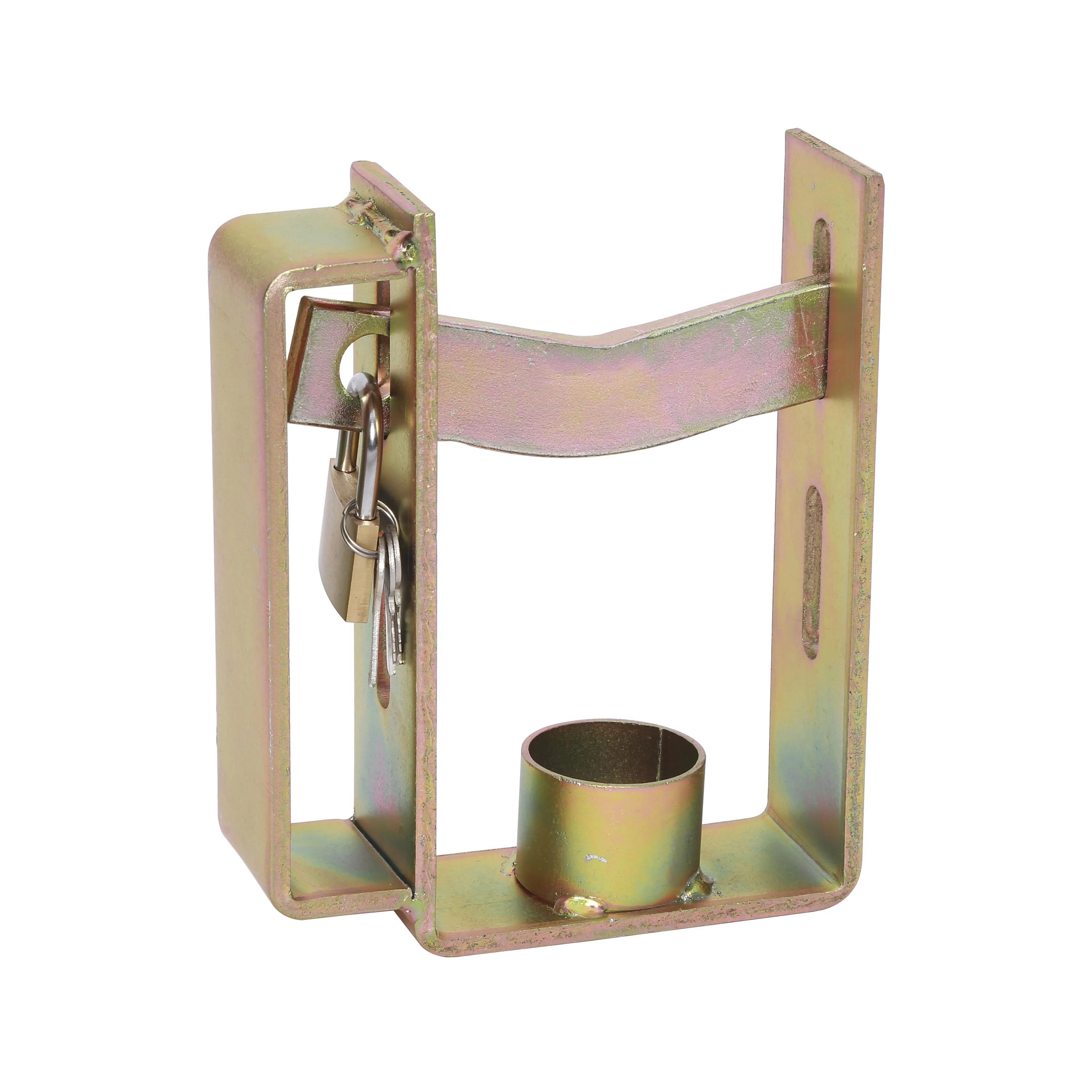 New Listing Off Road Trailer coupling lock twin with padlock