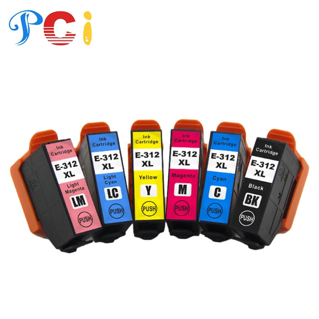 PCI 312 314 312XL T312XL T312 314XL T314XL Premium Совместимый картридж для струйных чернил принтера Epson XP-8500 XP-15000