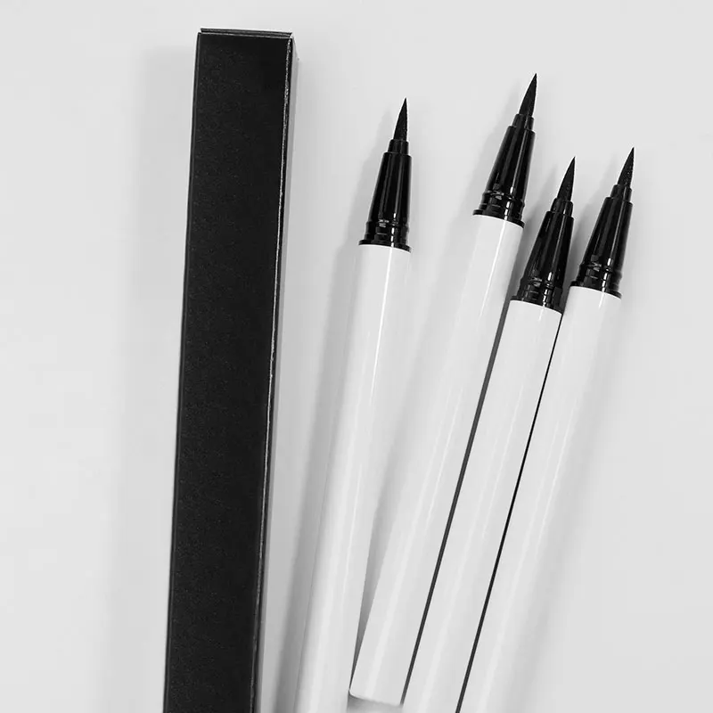 Waterproof Long Lasting Private Label Luxury White Pen Vegan Black Eyeliner Pencil