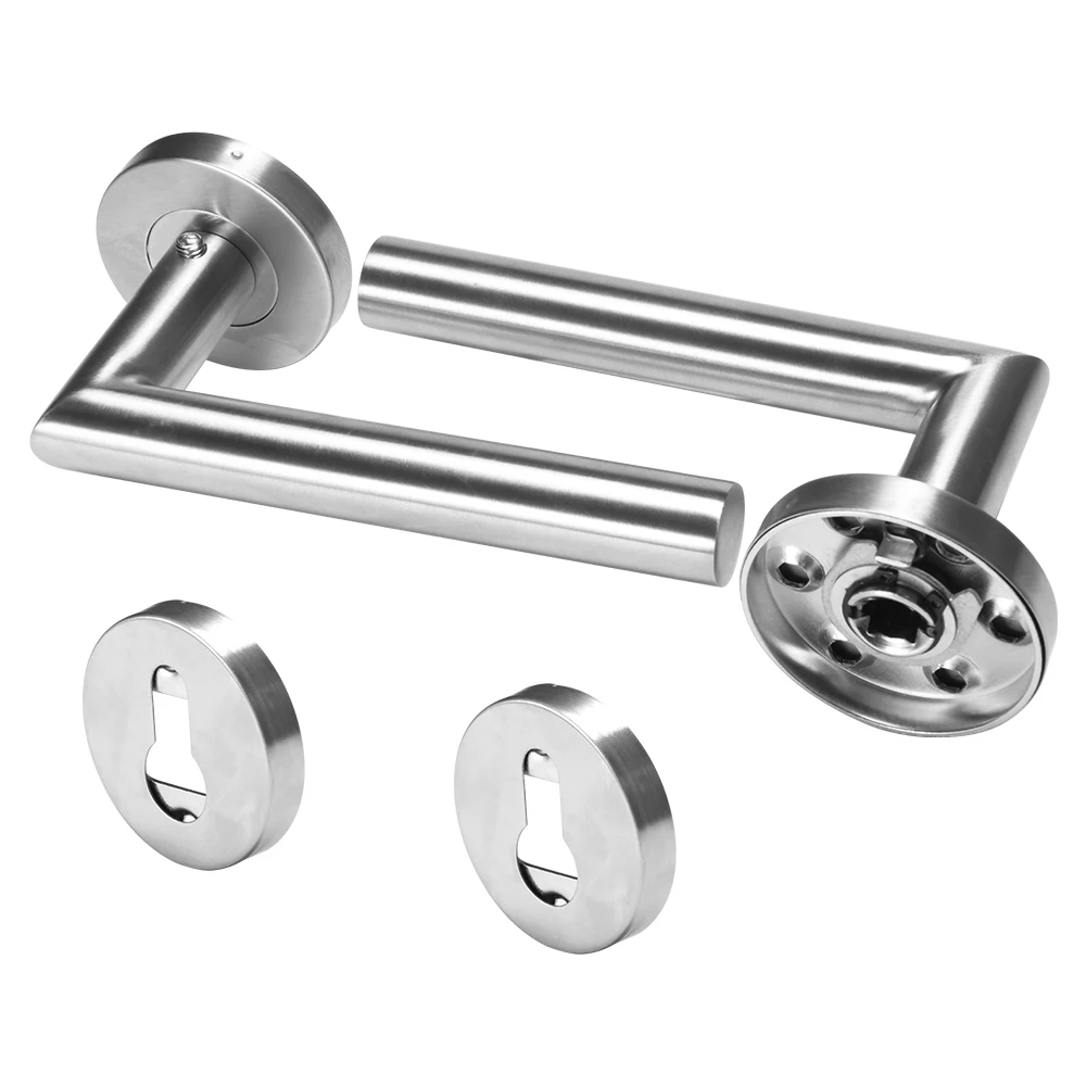 Degol hardware STAINLESS STEEL L TYPE DOOR  LEVER HANDLE