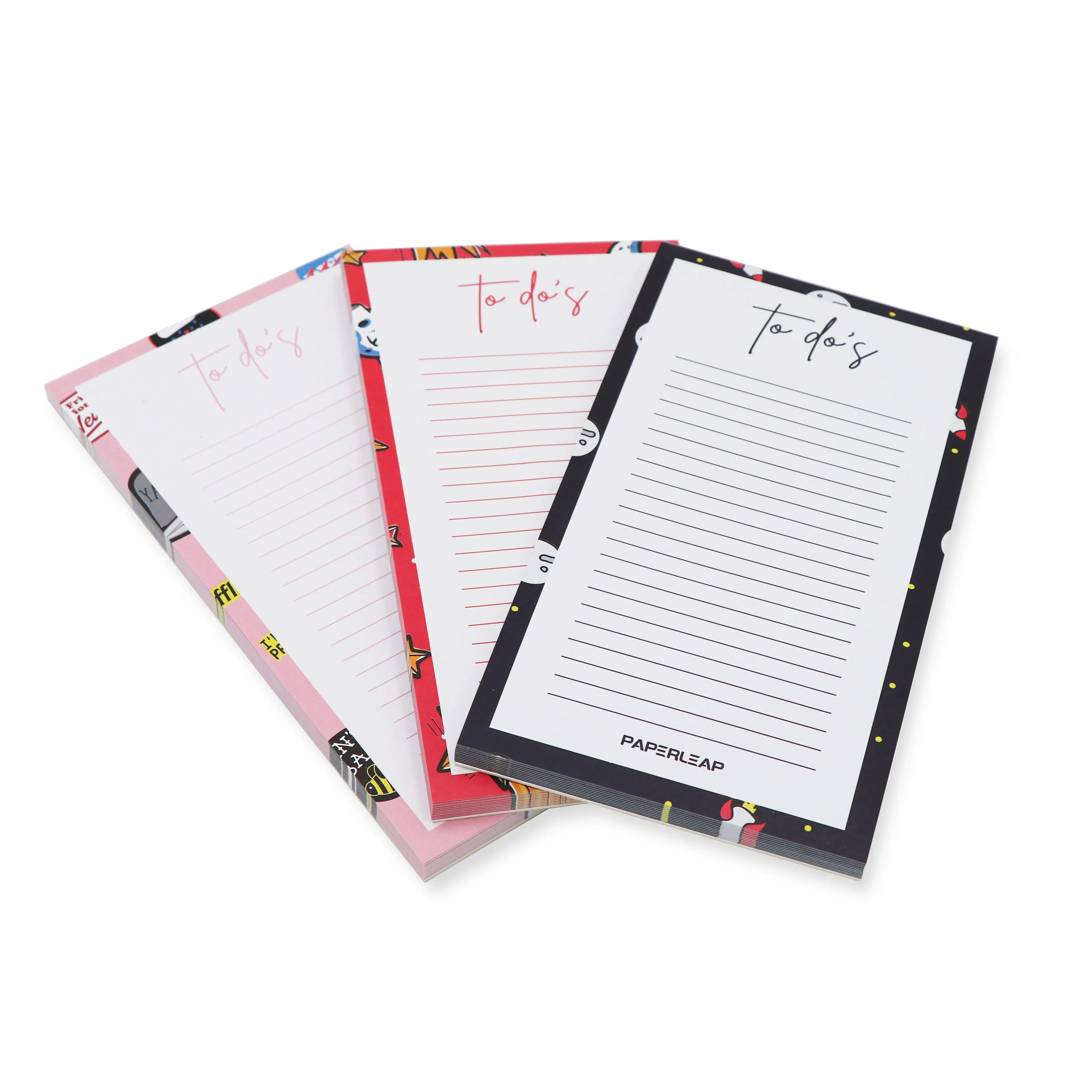 Cute Weekly Planner Notepad Cardboard Notepads Custom Notepad Printing