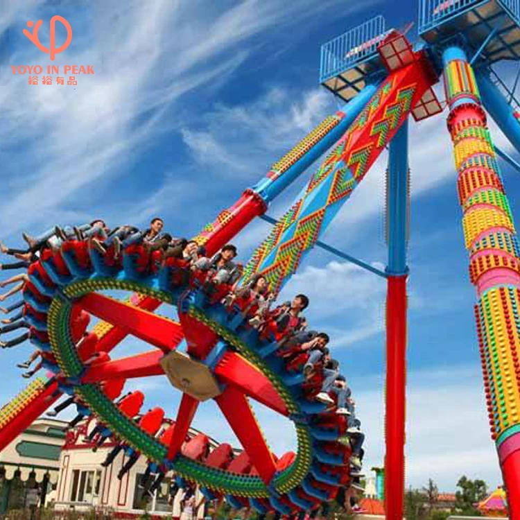 Fairground Outdoor Amusement Park Equipment Machine Attraction Thrill Spinning Hammer Crazy Swing Big Pendulum Ride For Sale