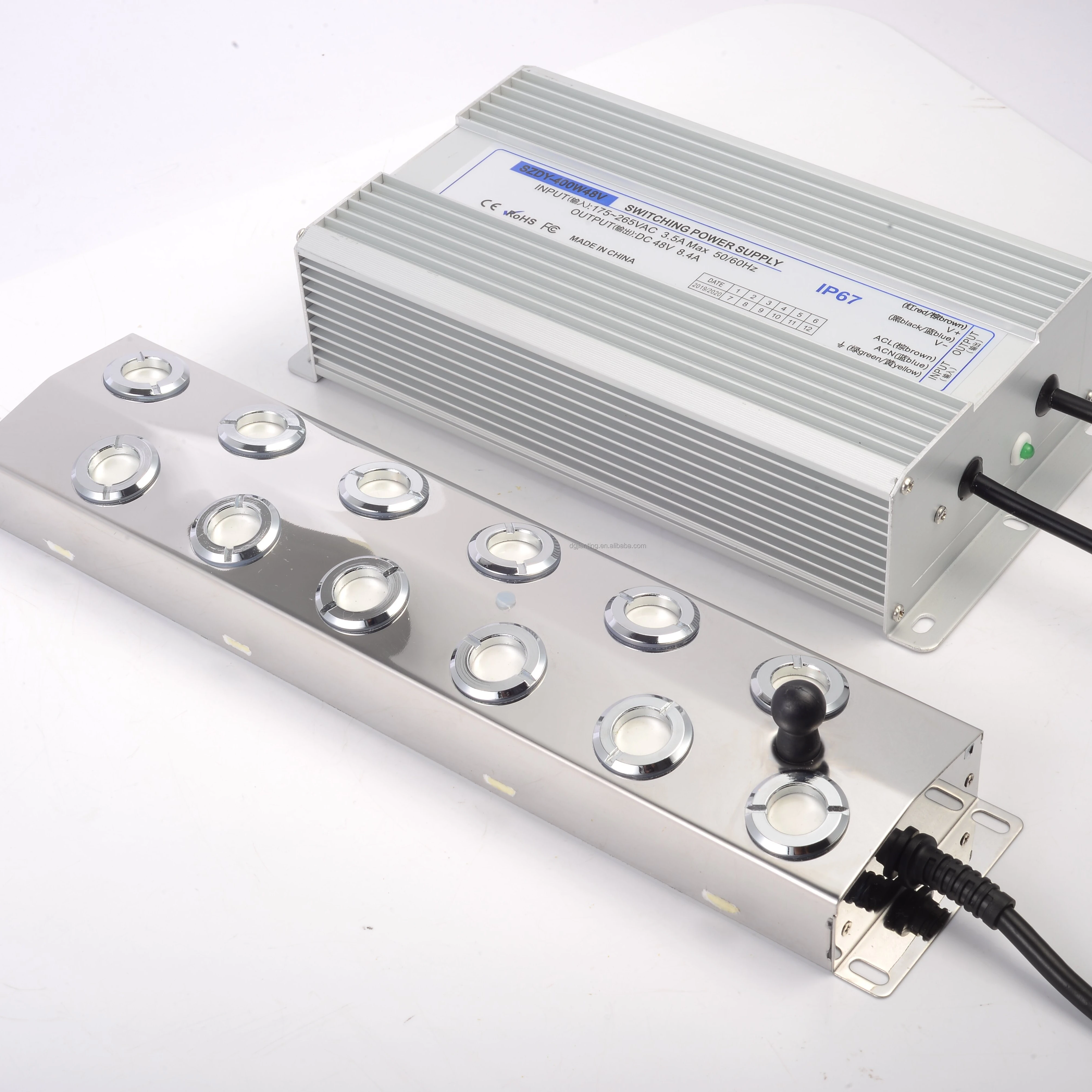 Mushroom Humidifier Aeromist Hydroponics Nebulizer Water Fountain Pond Greenhouse Atomizer 12 Head Mist Maker Fogger Ultrasonic