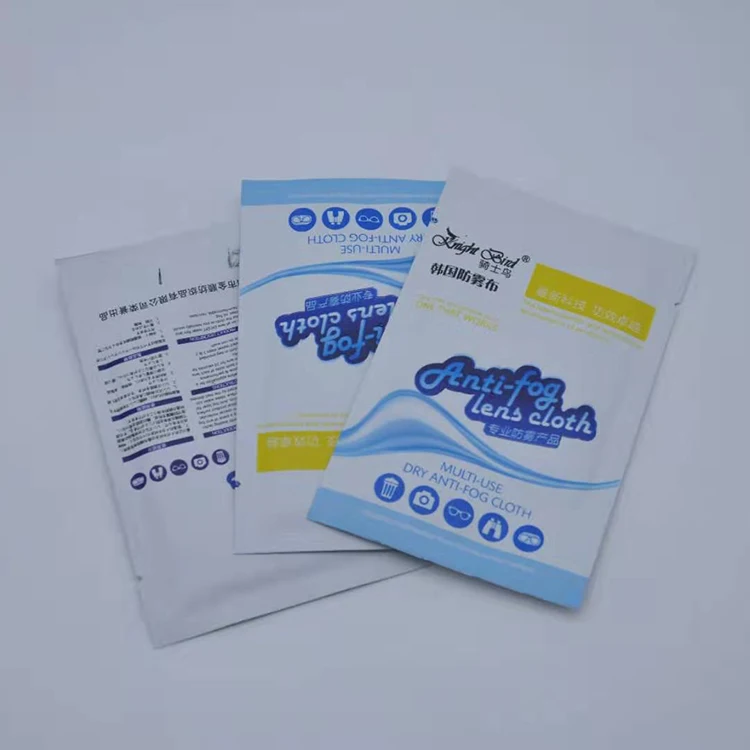 Environment friendly customized anti fog microfiber cleaning cloth