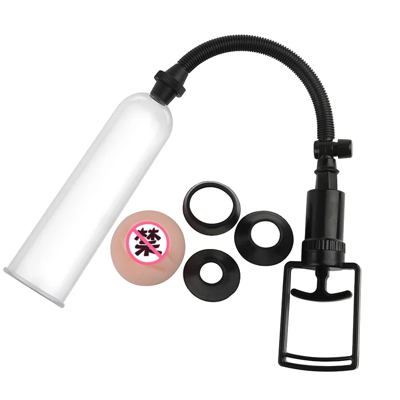 Насос для увеличения пениса вакуумная киска чашка насос для пениса для мужской мастурбации увеличение пениса киска вакуумный насос под давлением