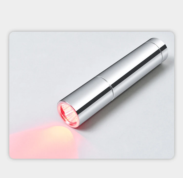 2022 630nm 660nm 850nm Handheld Torch red light therapy 3 color led photon light therapy flashlight