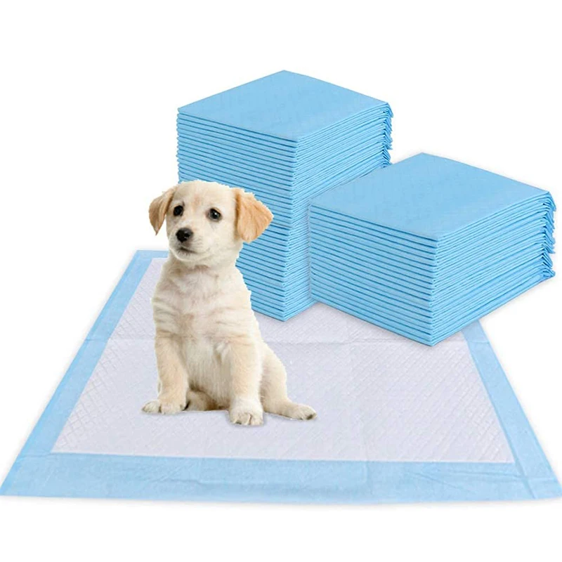
80*90cm Customized dog and puppy training pads puppy training toilet wee pee pads 