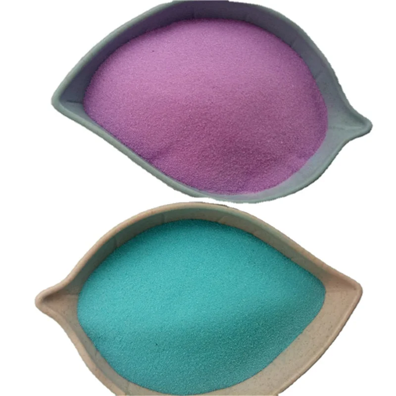 Окрашенный цветной песок хорошего качества для строительства