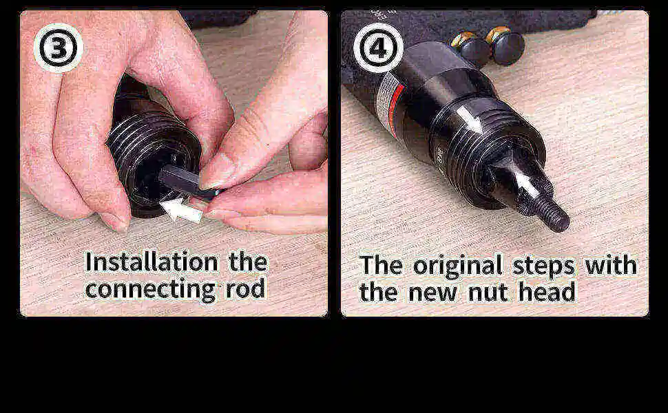 Industrial Automatic Self-Tapping Pneumatic Screwdriver Rivet Nut Tool