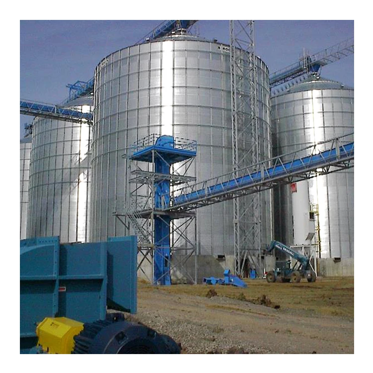 
Factory Price 1000ton Wheat Rice Corn Grain Storage Steel Silo for Sale 