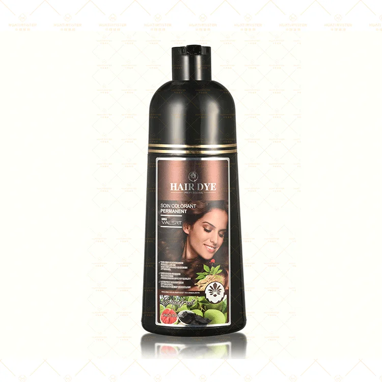 RTS Huati Sifuli VALERT Argan Oil Hair Color Shampoo Fast Coloring And Easy To Usegrey hair dye shampoo conditioner