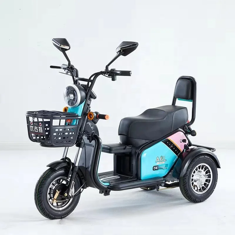 family use or old people use electric three wheeler scooters for adults