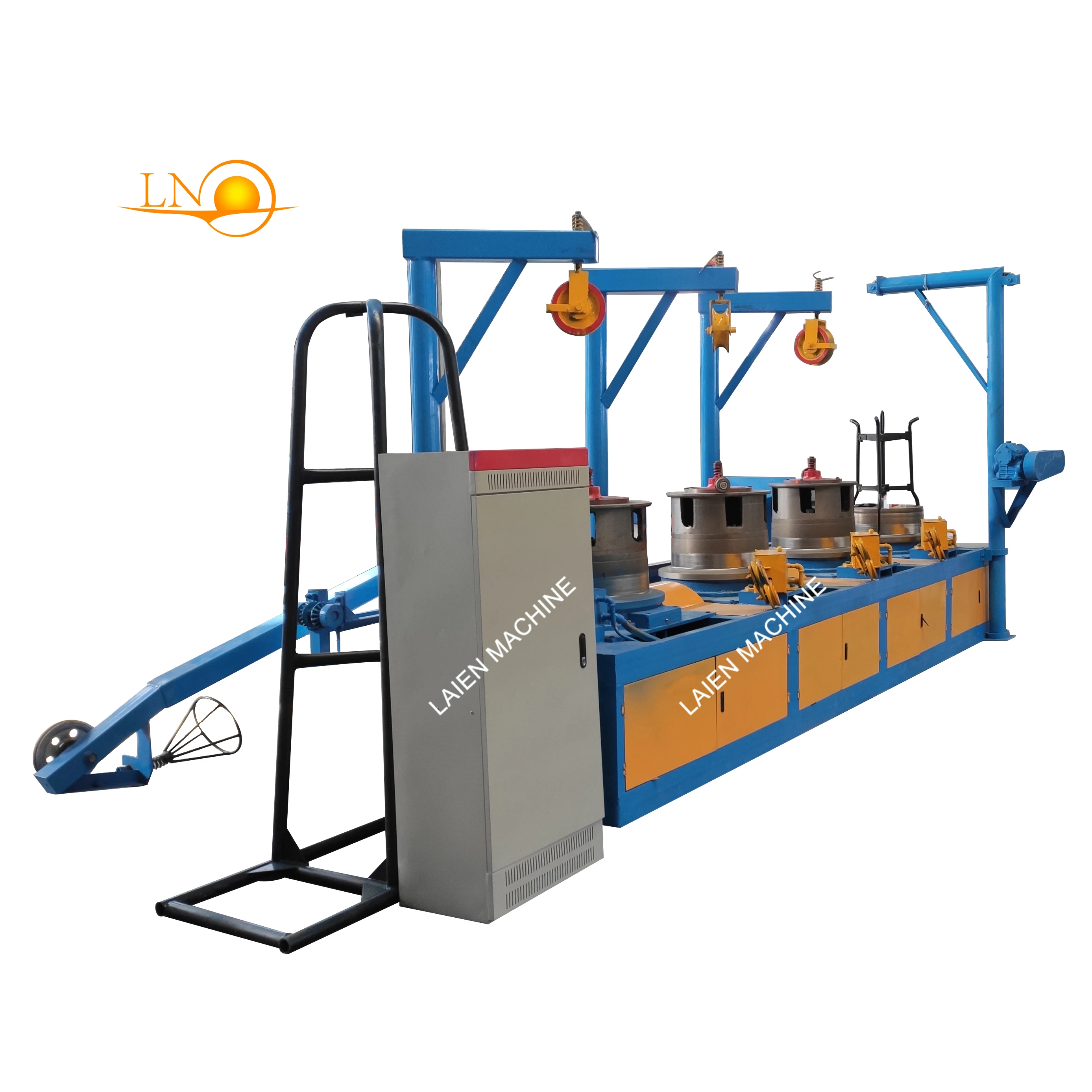 машина для волочения прямой проволоки