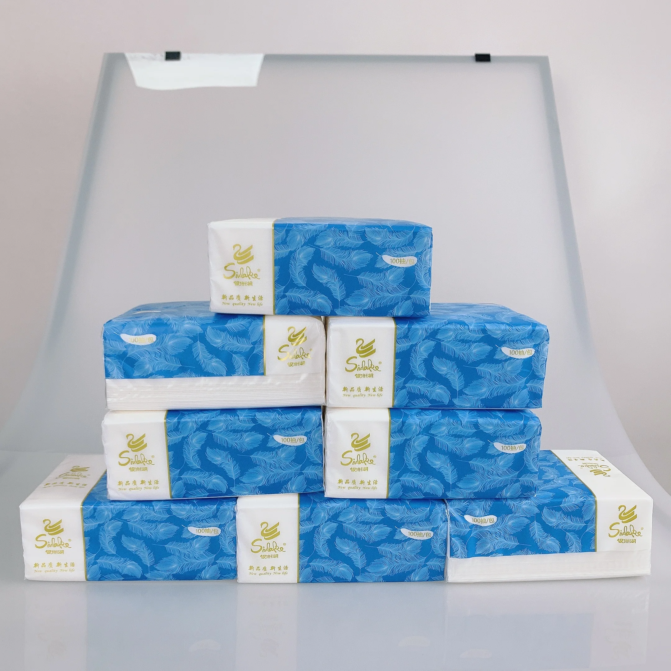 Hot Selling Wholesale Soft Pack Facial  tissue