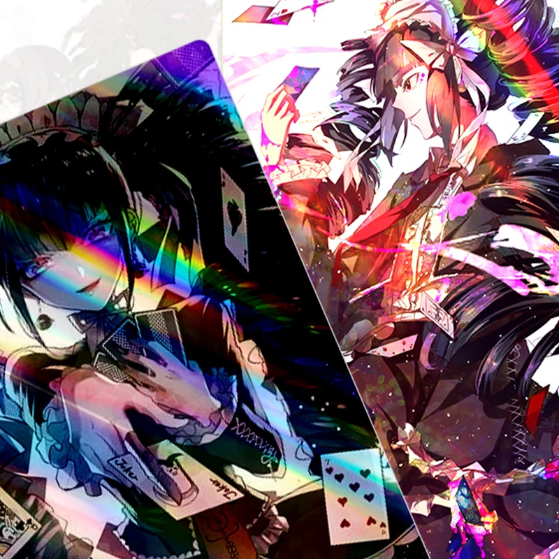 OEM Custom Holographic Playing Card Game Custom Print Anime Trading Game Cards