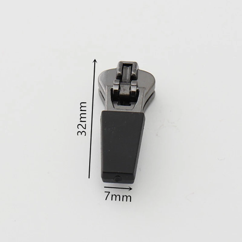 Hot sales plastic Slider Zipper 5YG Zipper Head  Pvc zip pull Zipper pull head