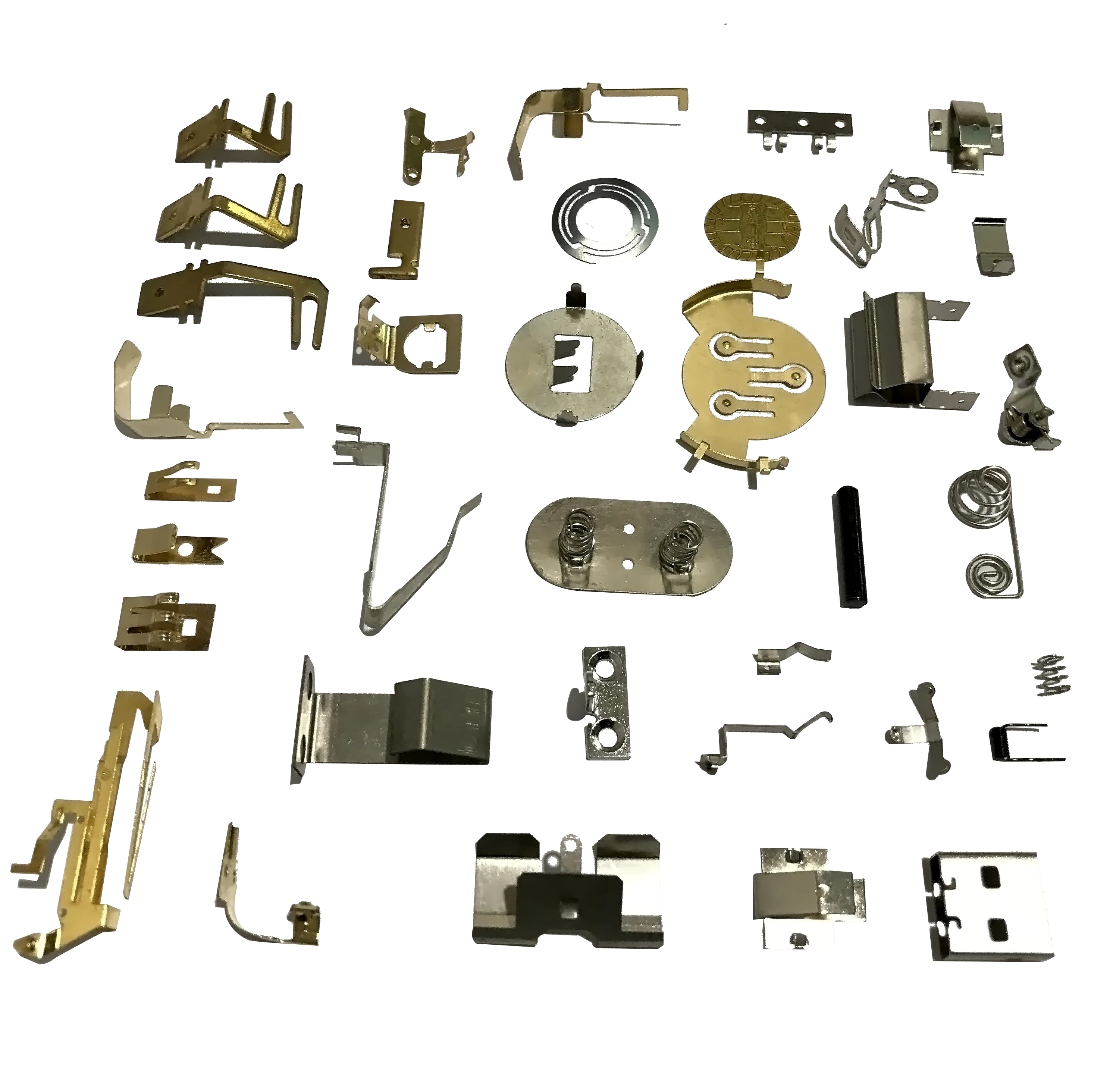 Customized Battery Connector  Battery contact sheet   nickel plated electrical contact springs