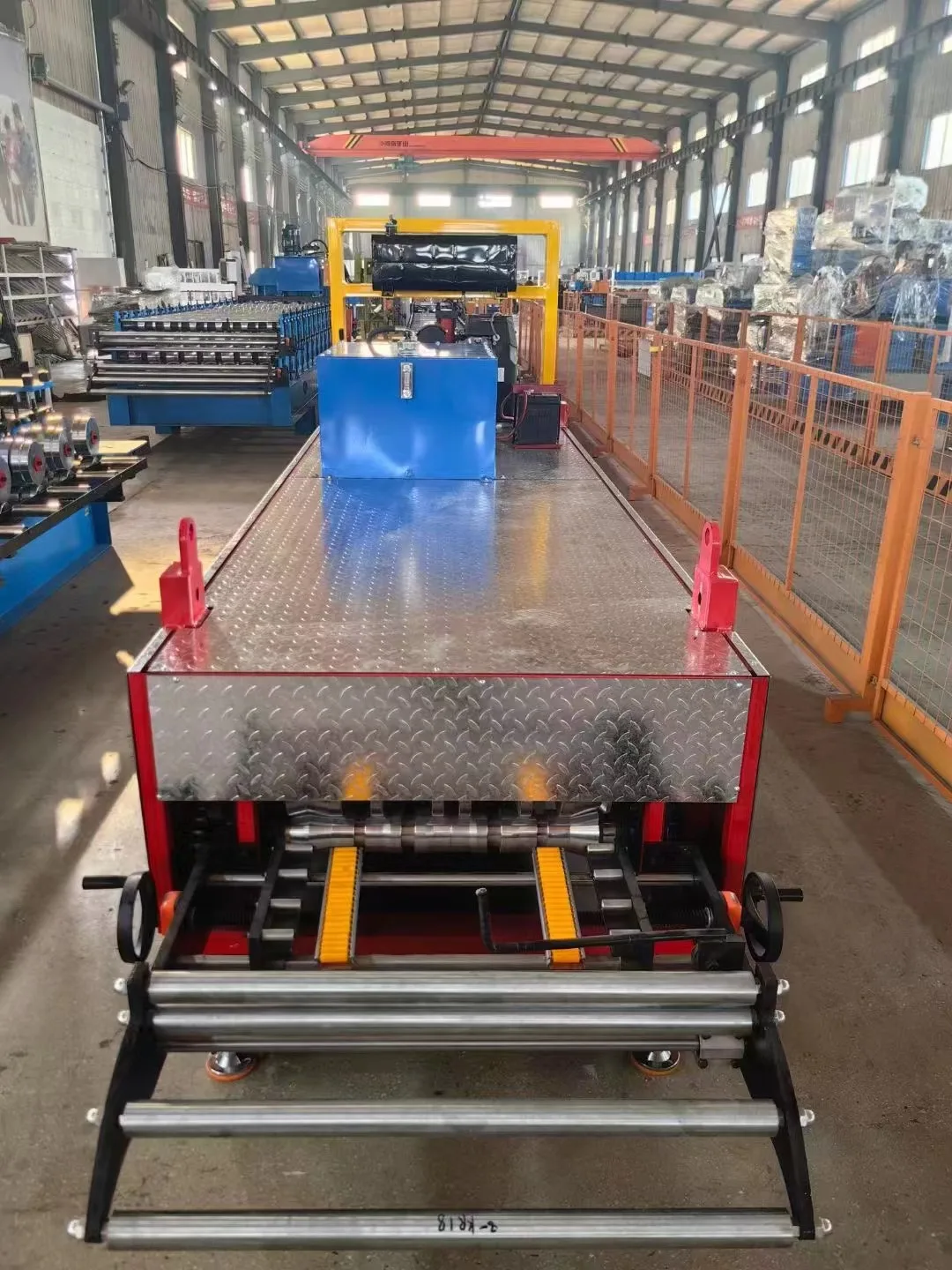 Portable Mobile Standing Seam Machine Metal Roof Roll Forming Machine