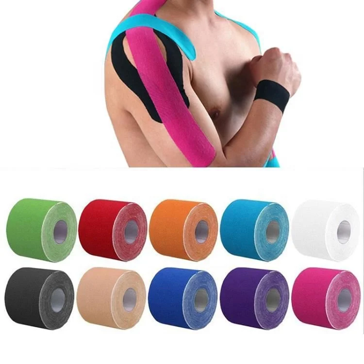 
Amazon Top Seller Kinesiology Muscle Guard 2.5cm 5m Muscle Tape Medical Bandage 