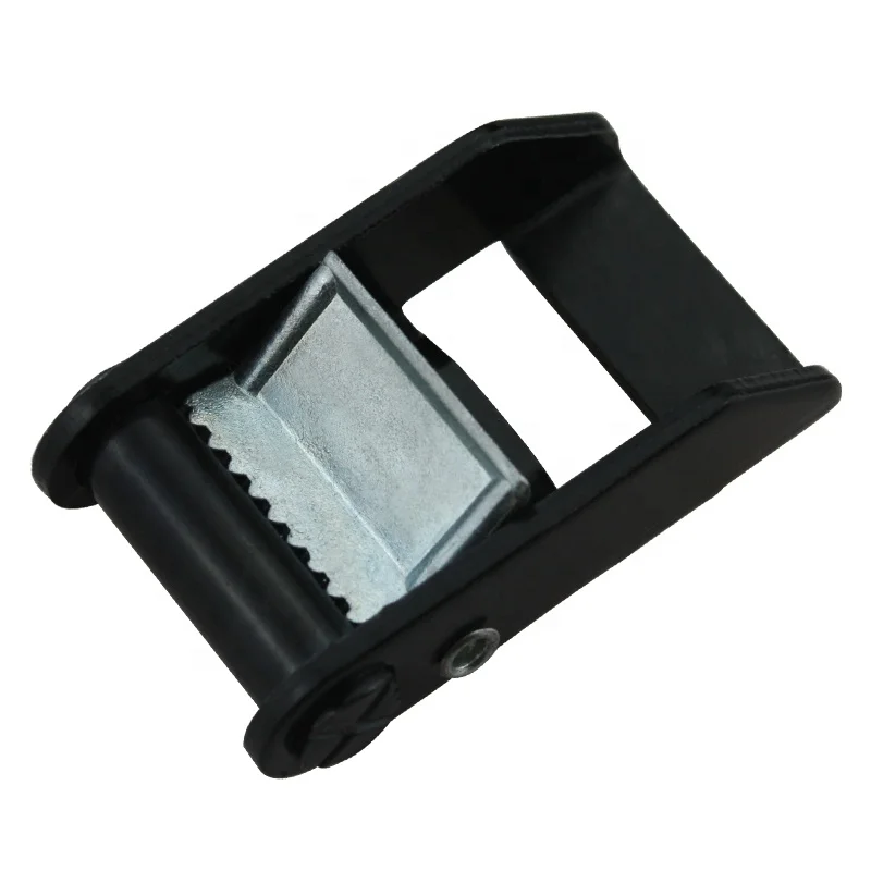 Black Powder Coated Cam Buckle 25MM Metal Cam Buckle