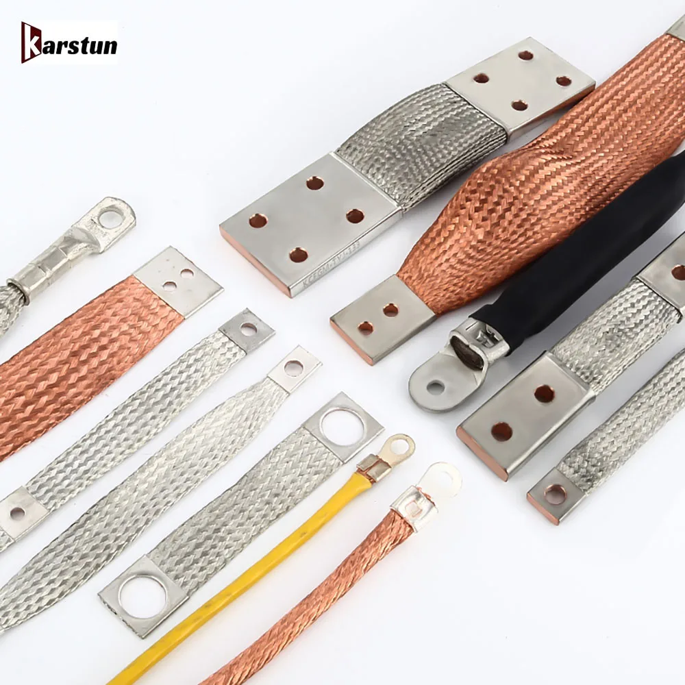 connecting cables  connecting electrodes inexpensive tin-plated and nickel-plated copper busbars