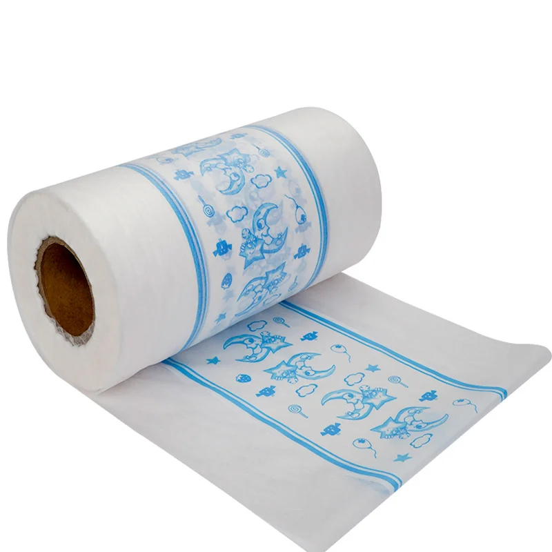 Custom OEM Color Printing Breathable PE Laminated Film Diaper Backsheet