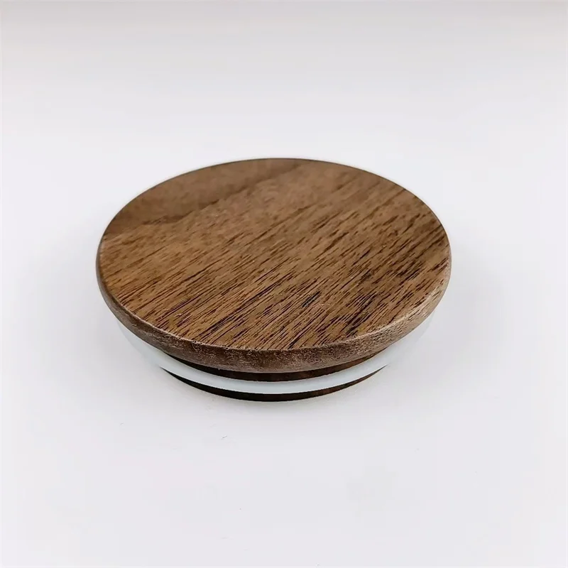 Round Wooden Lids Accepts Custom Wood Bamboo Cover