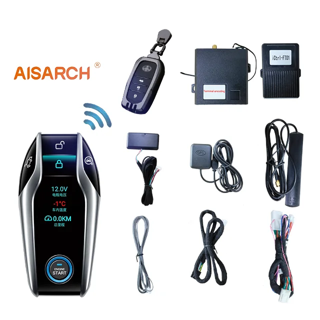 Remote Tracking Device Mobile App Smart Remote Starter Car Engine Start Stop DC12V Suitable for Toyota Series