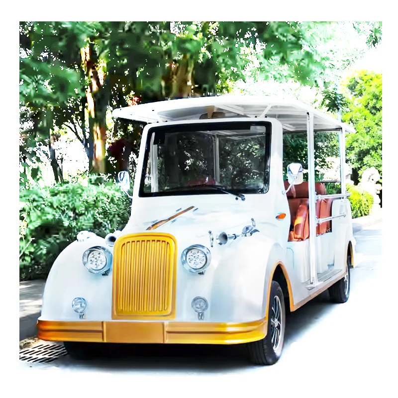 Retro Classic Electric Vintage Car With Four Seats Luxurious Customizable Electric Classic Car For Sale