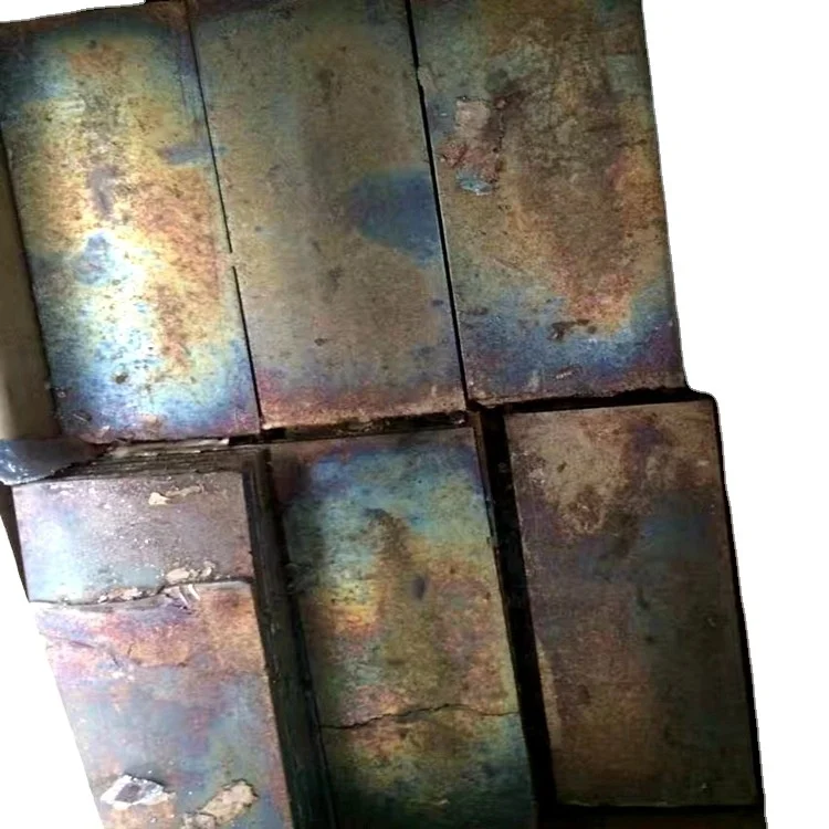 Premium quality silver-white bismuth ingots export bismuth ingots in batches