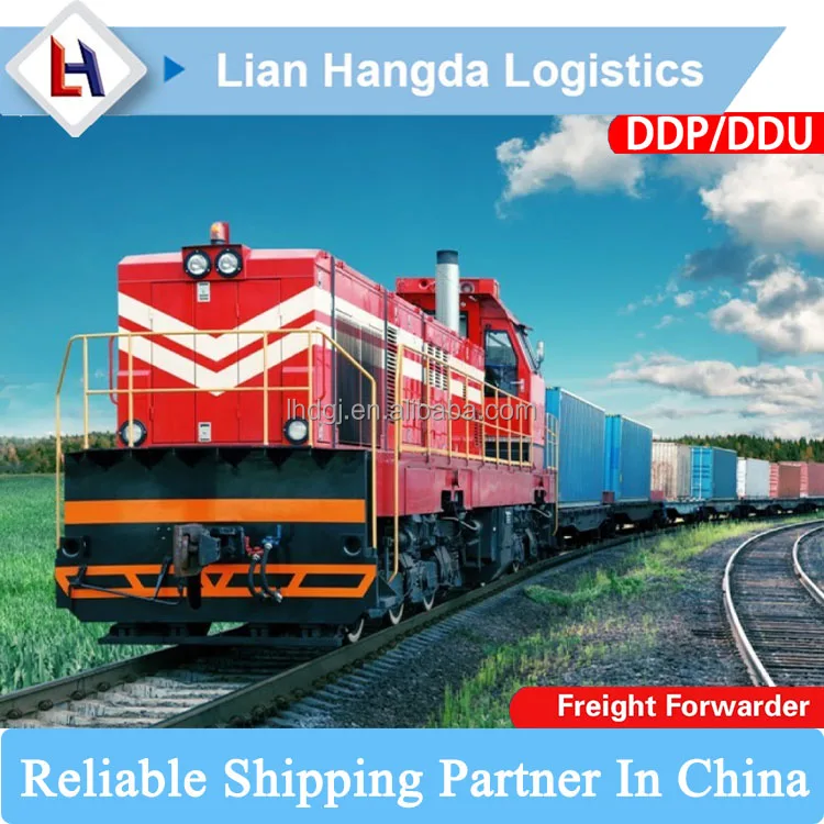 Fast Railway Shipping Agent Cheaper Railway Service DDP DDU Shipping Item to USA Germany Ireland France