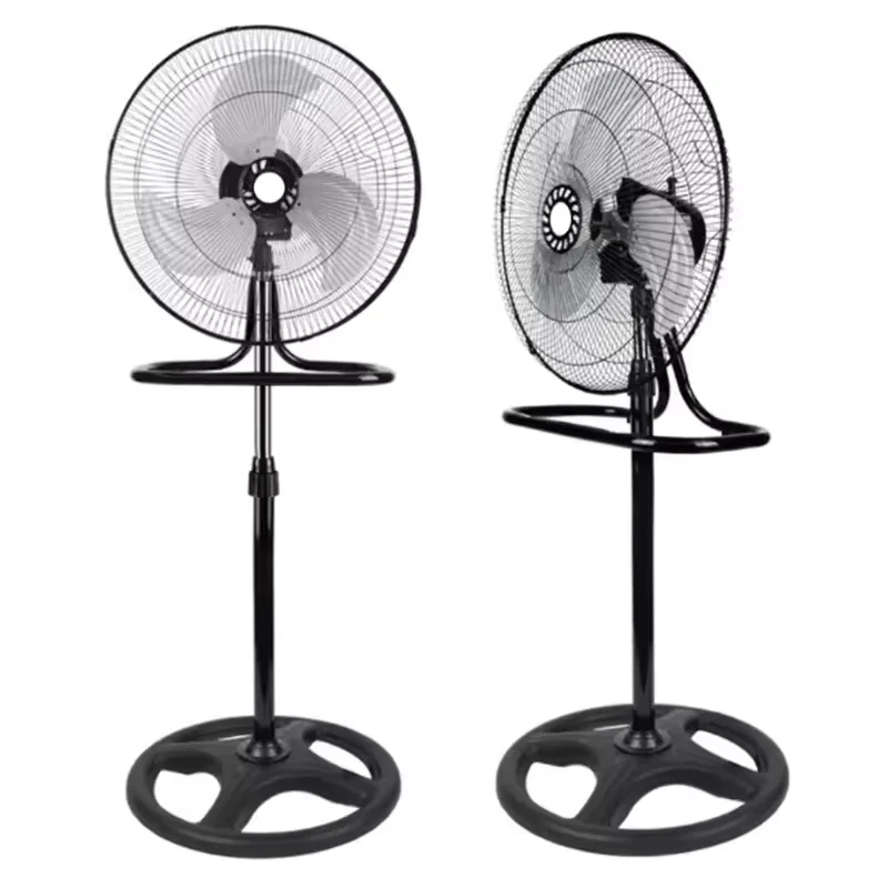 Portable Air Circulation Household 18 inches 3-In-1 Bedroom Metal Blade Vertical Floor Fan